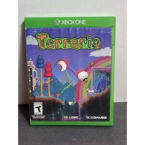 Terraria Microsoft Xbox One 2014 Action Adventure Game CIB 0812872018317